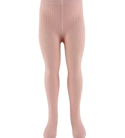 Lil Atelier Strømpebukser - Rib - NmfIlso - Cameo Rose