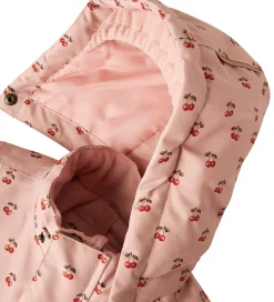 Lil' Atelier Vinterjakke - NmfLasnow10 - Misty Rose/Cherry