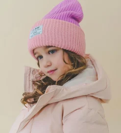 Lil'Boo Copenhagen Hue - Rib/Strik - Hygge - Pink/Purple