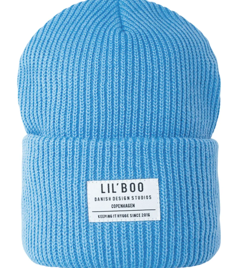 Lil'Boo Copenhagen Hue - Rib/Strik - Hygge - Blå