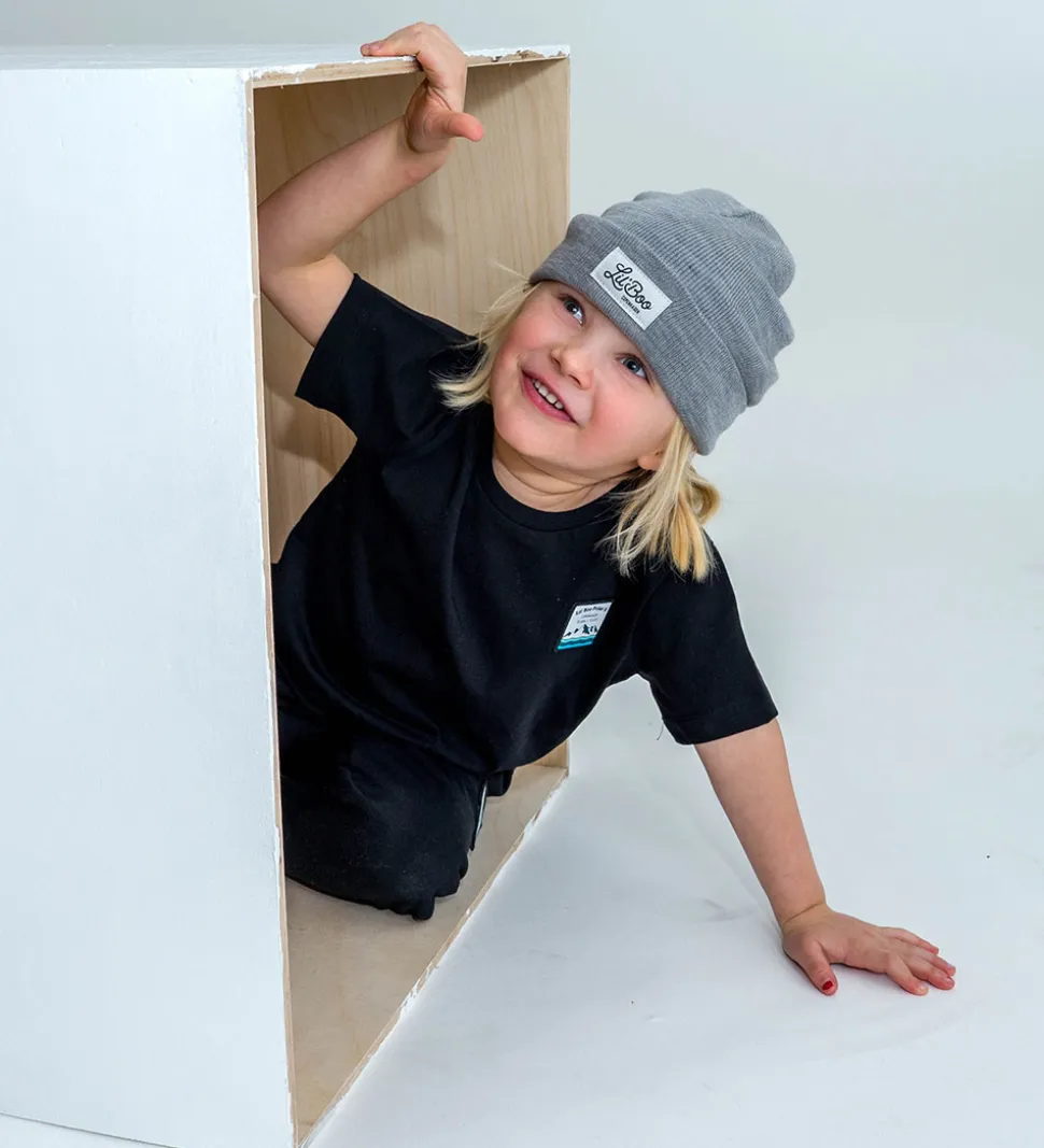 Lil'Boo Copenhagen Hue - Strik - Merino - Light Grey