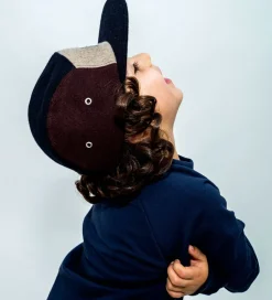 Lil'Boo Copenhagen Kasket - Uld/Polyester - Brun/Navy