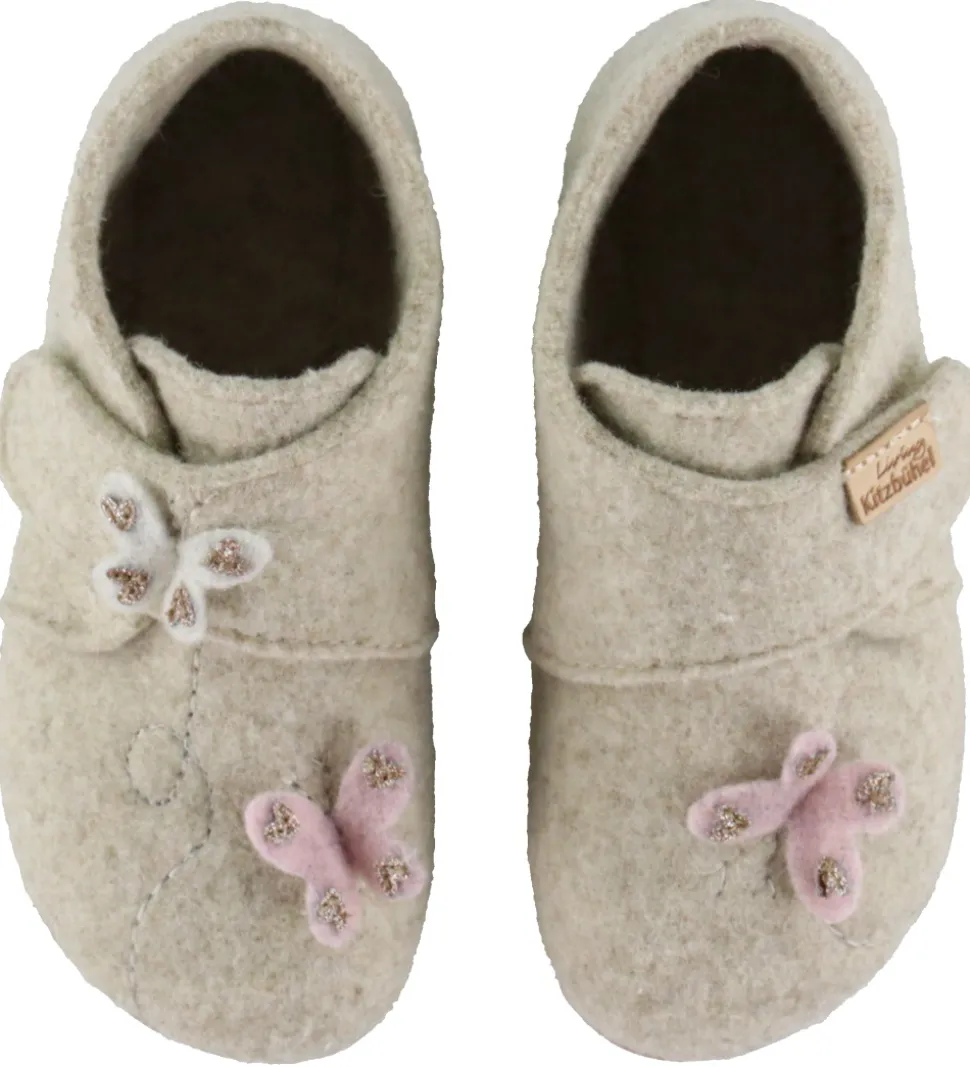 Living Kitzbühel Hjemmesko - Uld - Sissi Schmetterling - Oat Mil