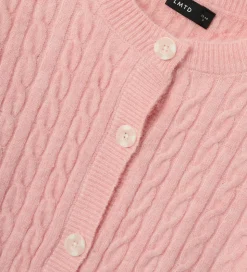 LMTD Cardigan - Strik - NlfKave - Crystal Pink