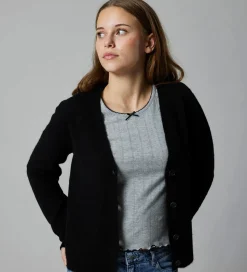 LMTD Cardigan - Strik - Noos - NlfLodet - Sort