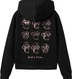 LMTD Hættetrøje - NlfAbrosa Boredofd - Sort