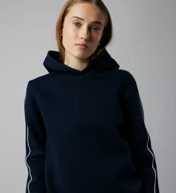 LMTD Hættetrøje - NlfBlake - Dark Sapphire/White Pipings