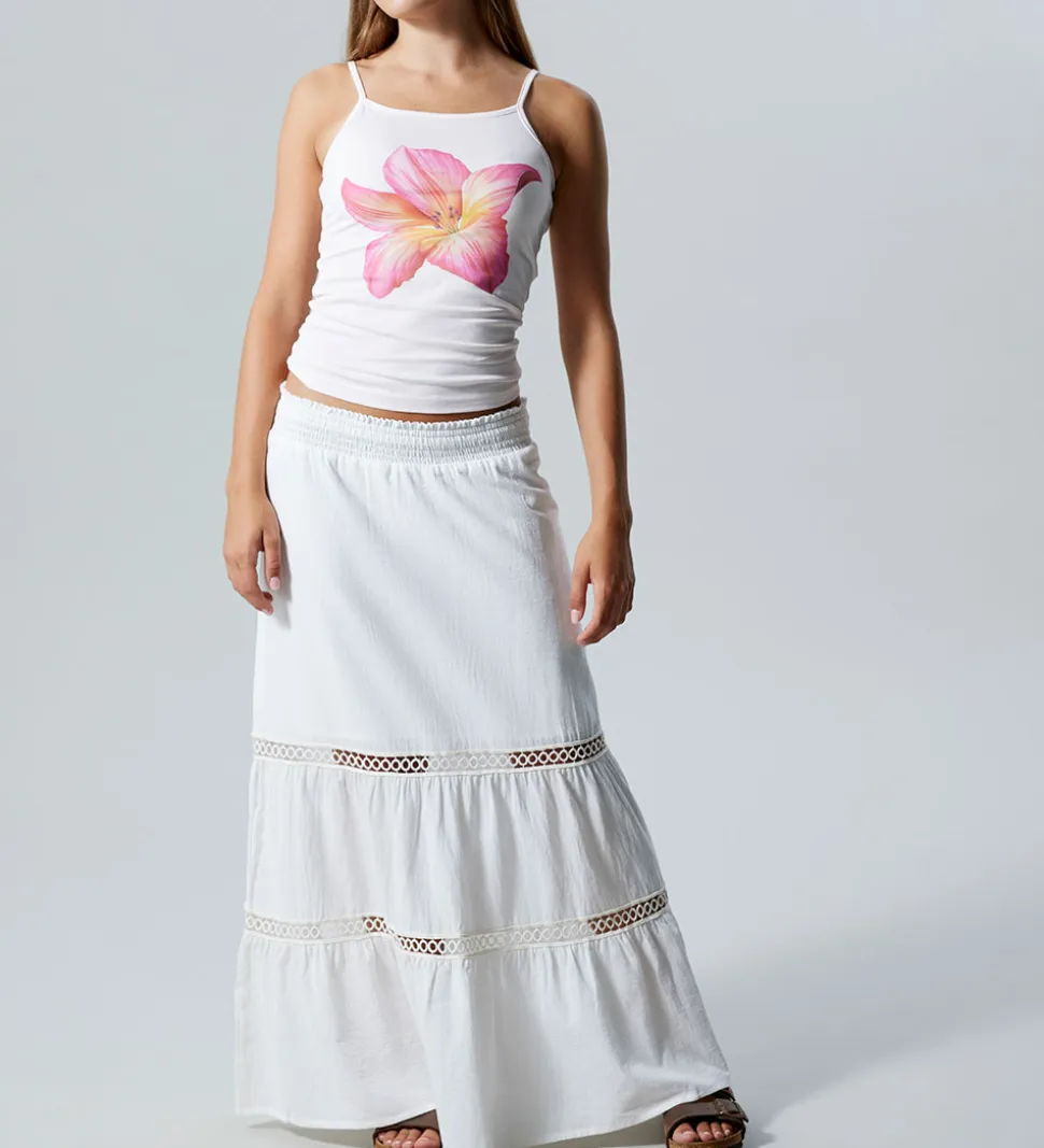 LMTD Nederdel - NlfHosta - White Alyssum m. Hulmønster