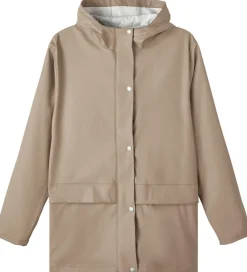 LMTD Regnjakke - NlnDry10 - Mocha Meringue