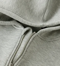 LMTD Scuba Cardigan - NlnHalfa - Light Grey Melange