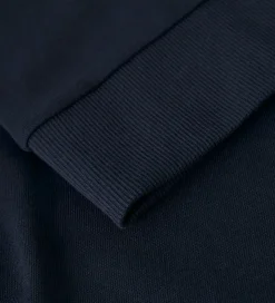 LMTD Sweatshirt - Noos - NlnNizu - Halv Lynlås - Navy Blazer