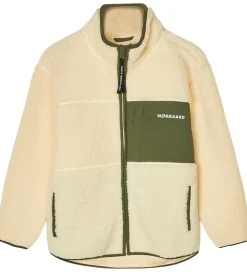 Mads Nørgaard Fleecejakke - Teddy - Jeffo - Vanilla Custard m. G