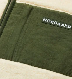 Mads Nørgaard Fleecejakke - Teddy - Jeffo - Vanilla Custard m. G