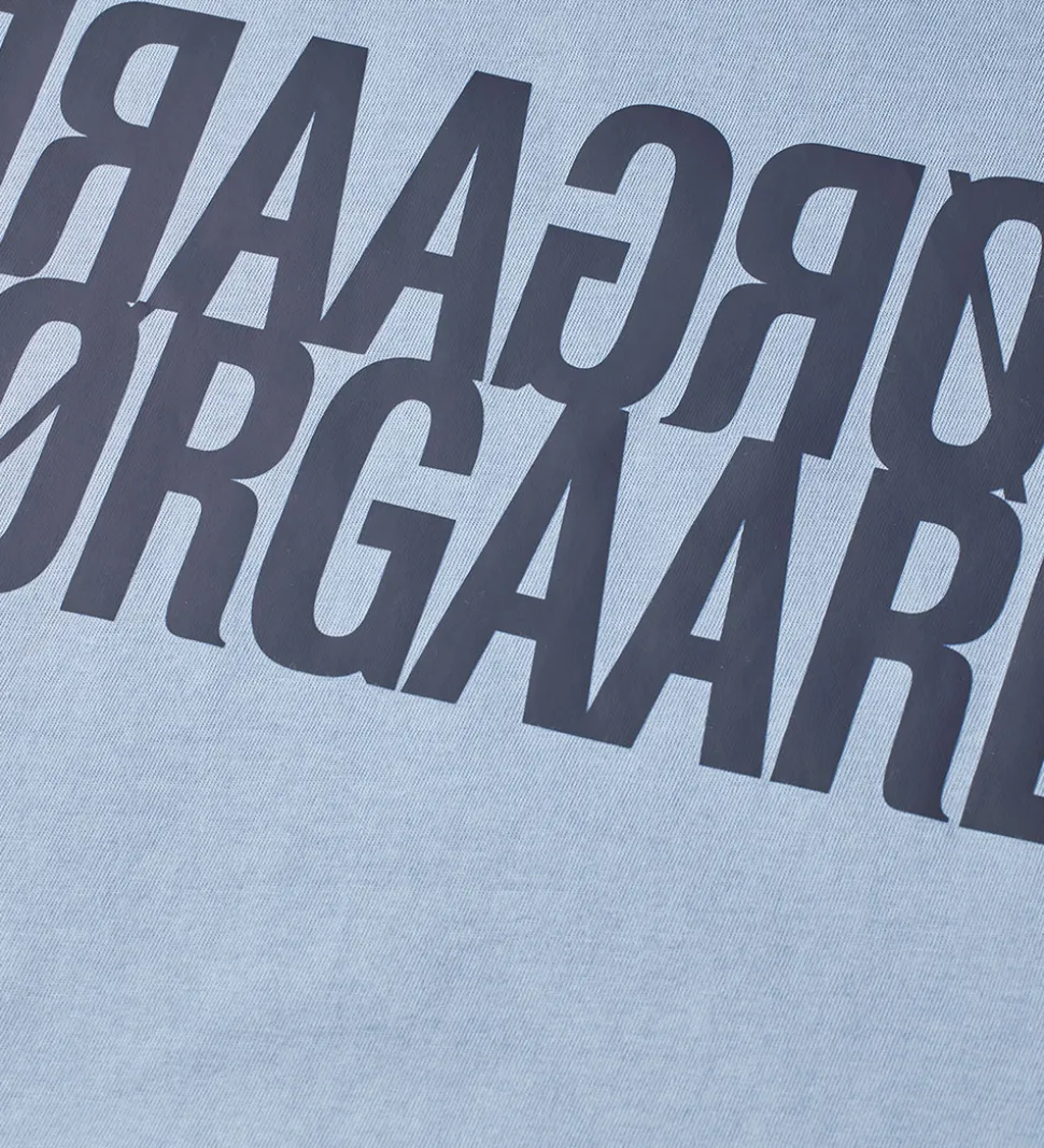 Mads Nørgaard T-shirt - Tuvina Logo - Faded Denim
