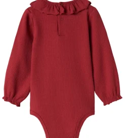 MarMar Body l/æ - Rib/Modal - Brandine - Hibiscus Red