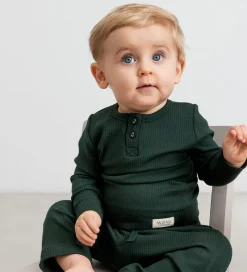 MarMar Bukser - Rib/Modal - Pico - Dark Leaf