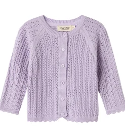 MarMar Cardigan - Totti - Uld/Bomuld - Amethyst