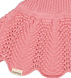 MarMar Elefanthue - Uld/Bomuld - 2-lags - Strik - Raspberry