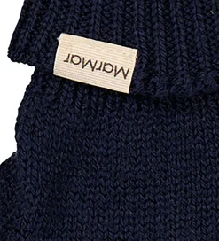 MarMar Handsker - Uld/Bomuld - Strik - Aske - Ink