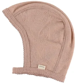 MarMar Hjelm - Hoody - Uld - Burnt Rose