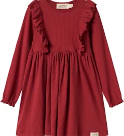MarMar Kjole - Modal/Rib - Dikte - Hisbiscus Red