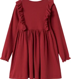 MarMar Kjole - Modal/Rib - Dikte - Hisbiscus Red