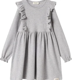 MarMar Kjole - Rib/Modal - Dikte - Light Grey Melange