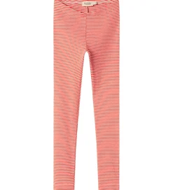 MarMar Leggings - Rib - Modal - Red Stripe