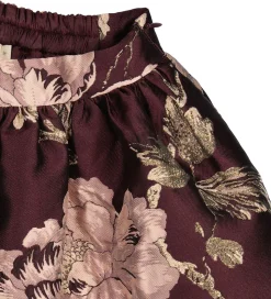 MarMar Nederdel - Sunita - Deep Mulberry Jacquard