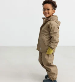 MarMar Regntøj m. Fleece - PU - Obo - Sepia Brown