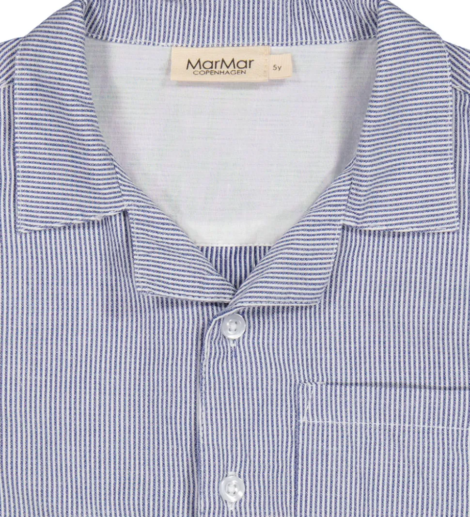 MarMar Skjorte - Tage - Navy Stripe