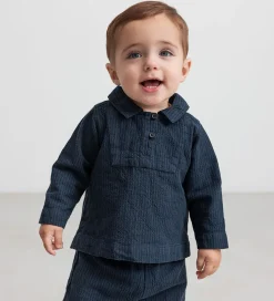 MarMar Skjorte - Tovas - Dark Blue Stripe