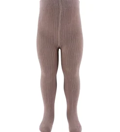 MarMar Strømpebukser - Rib - Mauve