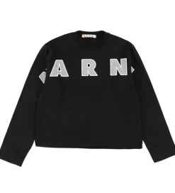 Marni Bluse - Sort/Cool Grey Melange