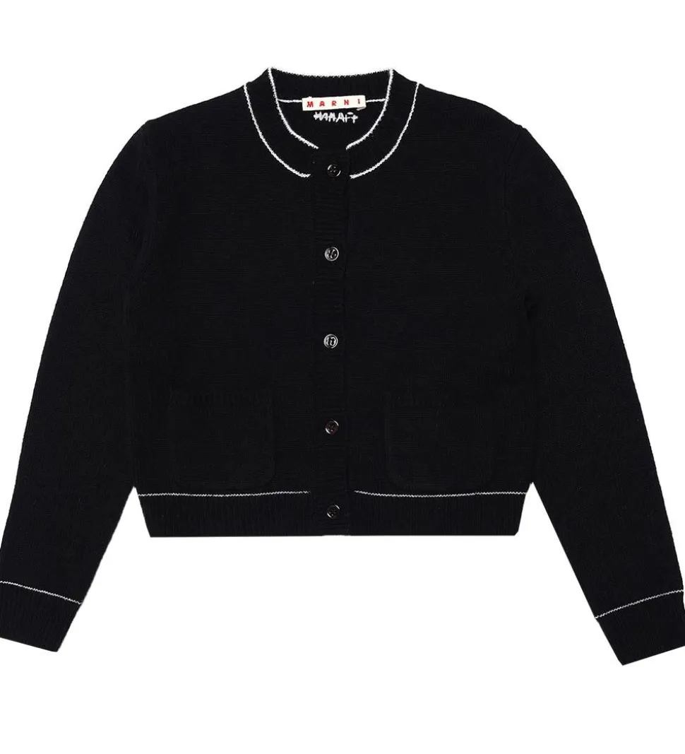 Marni Cardigan - Uld - Sort