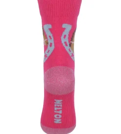 Melton Strømper - Fandango Pink m. Hest