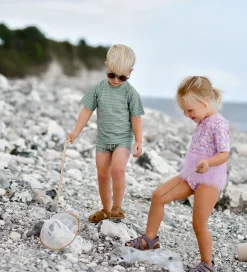 Mikk-Line Badebluse - UV50+ - Green Bay m. Striber