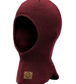 Mikk-Line Elefanthue - Strik - Uld/Akryl - 2-lags - Rum Raisin