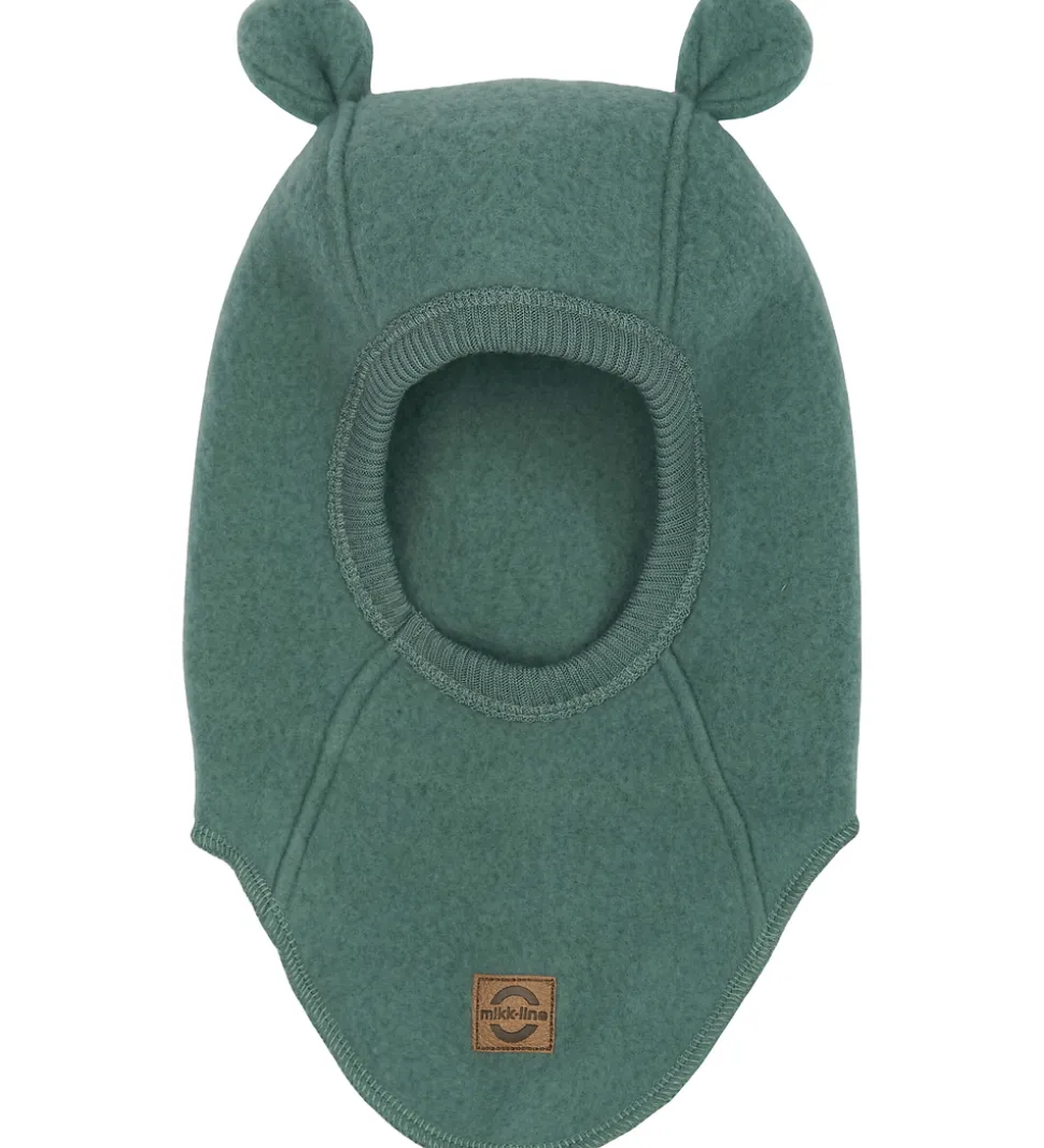 Mikk-Line Elefanthue - Uld - 1-lags - Balsam Green m. Ører