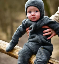 Mikk-Line Køredragt - Uld - Koksgråmeleret