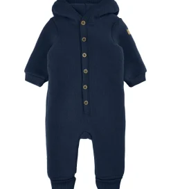 Mikk-Line Køredragt m. Hætte - Uld - Blue Nights