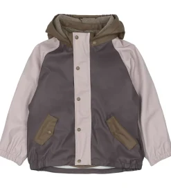 Mikk-Line Regntøj m. Fleece/Seler - PU - 3i1 - Sparrow