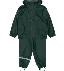 Mikk-Line Regntøj m. Seler - PU - Darkest Sprouse