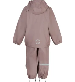 Mikk-Line Regntøj m. Seler - PU - Recycled - Adobe Rose