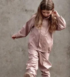 Mikk-Line Regntøj m. Seler - PU - Recycled - Adobe Rose