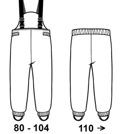 Mikk-Line Regntøj m. Seler - PU - Animal - Doeskin