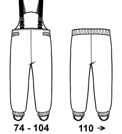 Mikk-Line Regntøj m. Seler - PU - Kelp m. Brandmand