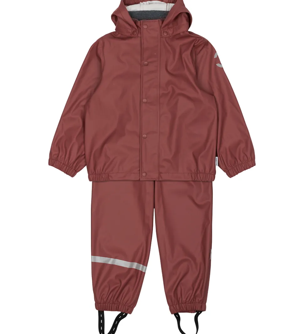 Mikk-Line Regntøj m. Seler - PU - Apple Butter