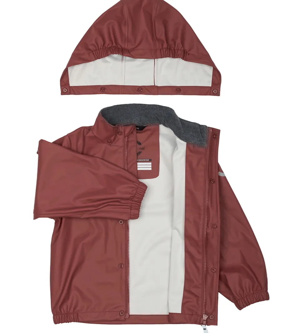 Mikk-Line Regntøj m. Seler - PU - Apple Butter