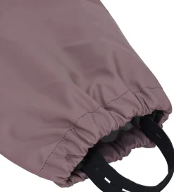 Mikk-Line Regntøj m. Seler - PU - Recycled - Twilight Mauve